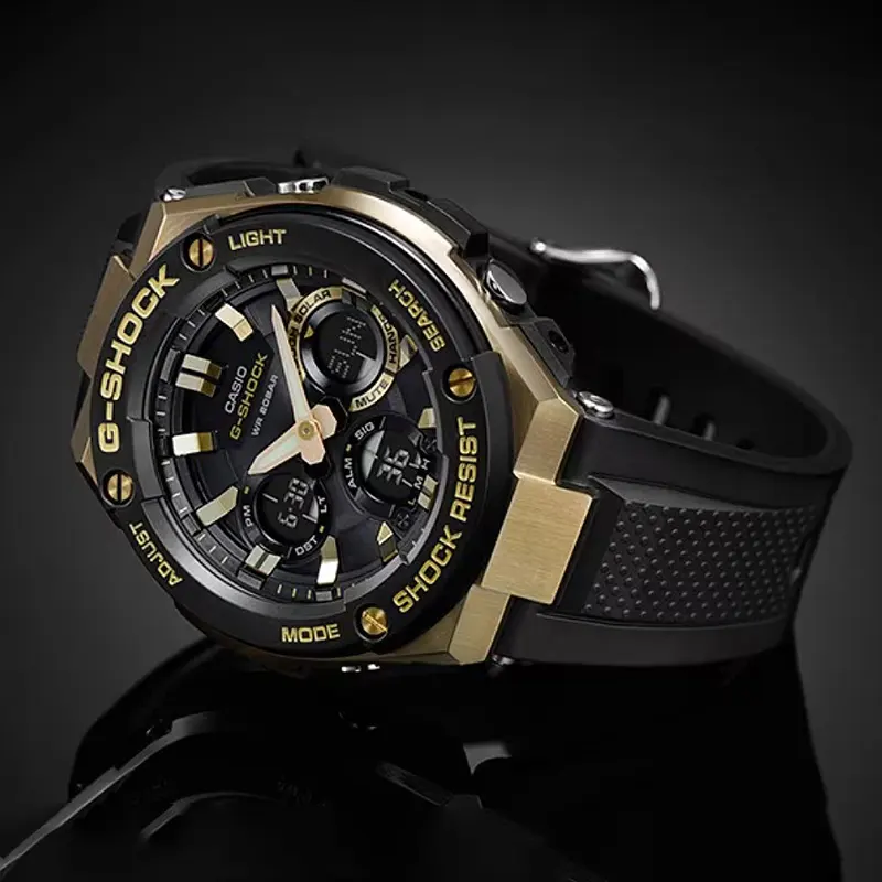 Casio G-shock G-Steel Digital-Analog Dial Solar Men's Watch- GST-S100G-1A